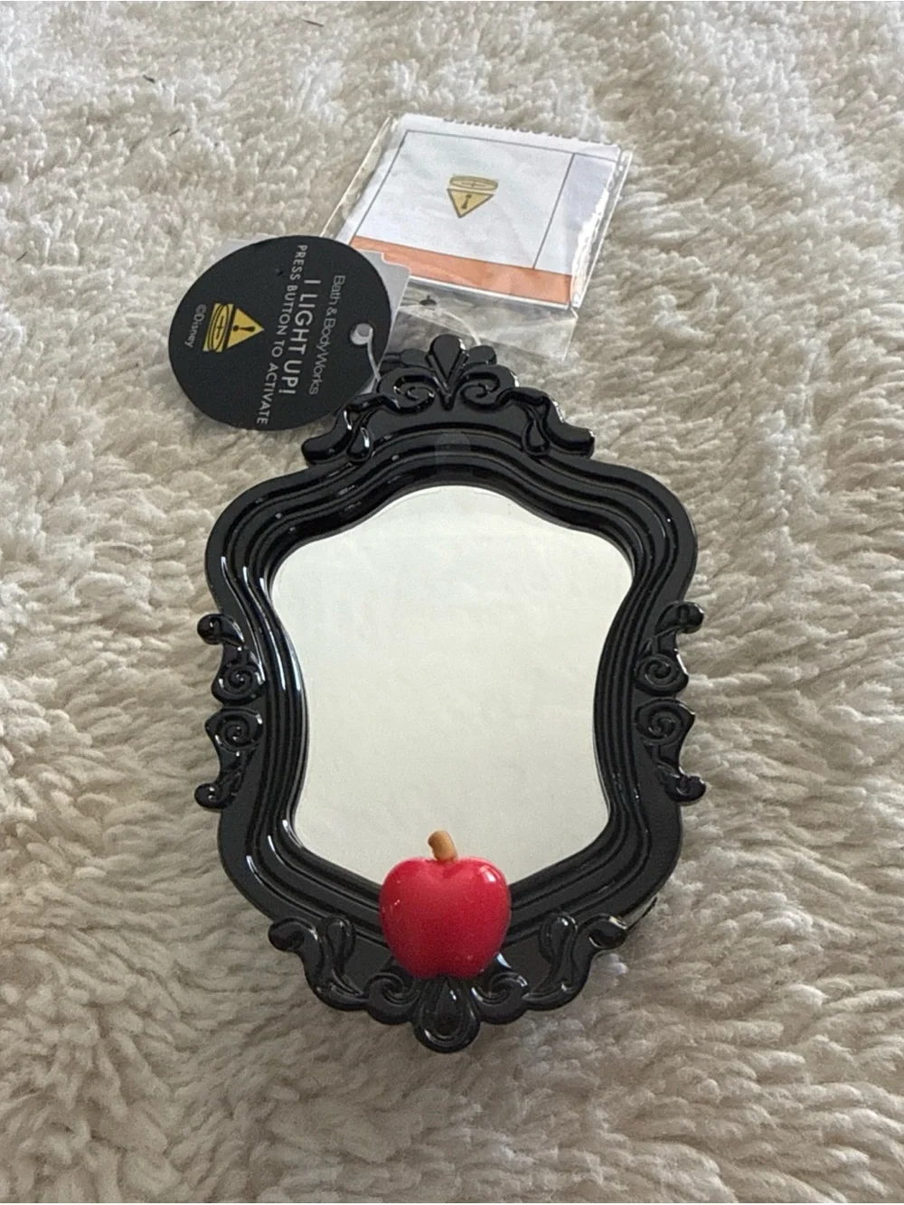 Bath And Body Works Disney Villains PocketBac Holder Evil Queen Light Up Mirror